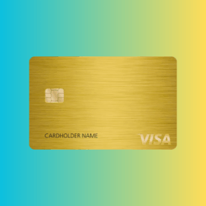 Visa Gold банка Киргизии (именная + SWIFT)