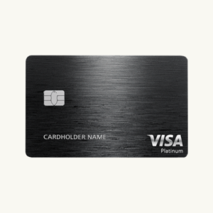 Именная карта Visa Platinum иностранного банка