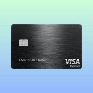 Солидная карта с кредитным BIN. Visa PLATINUM иностранного банка.